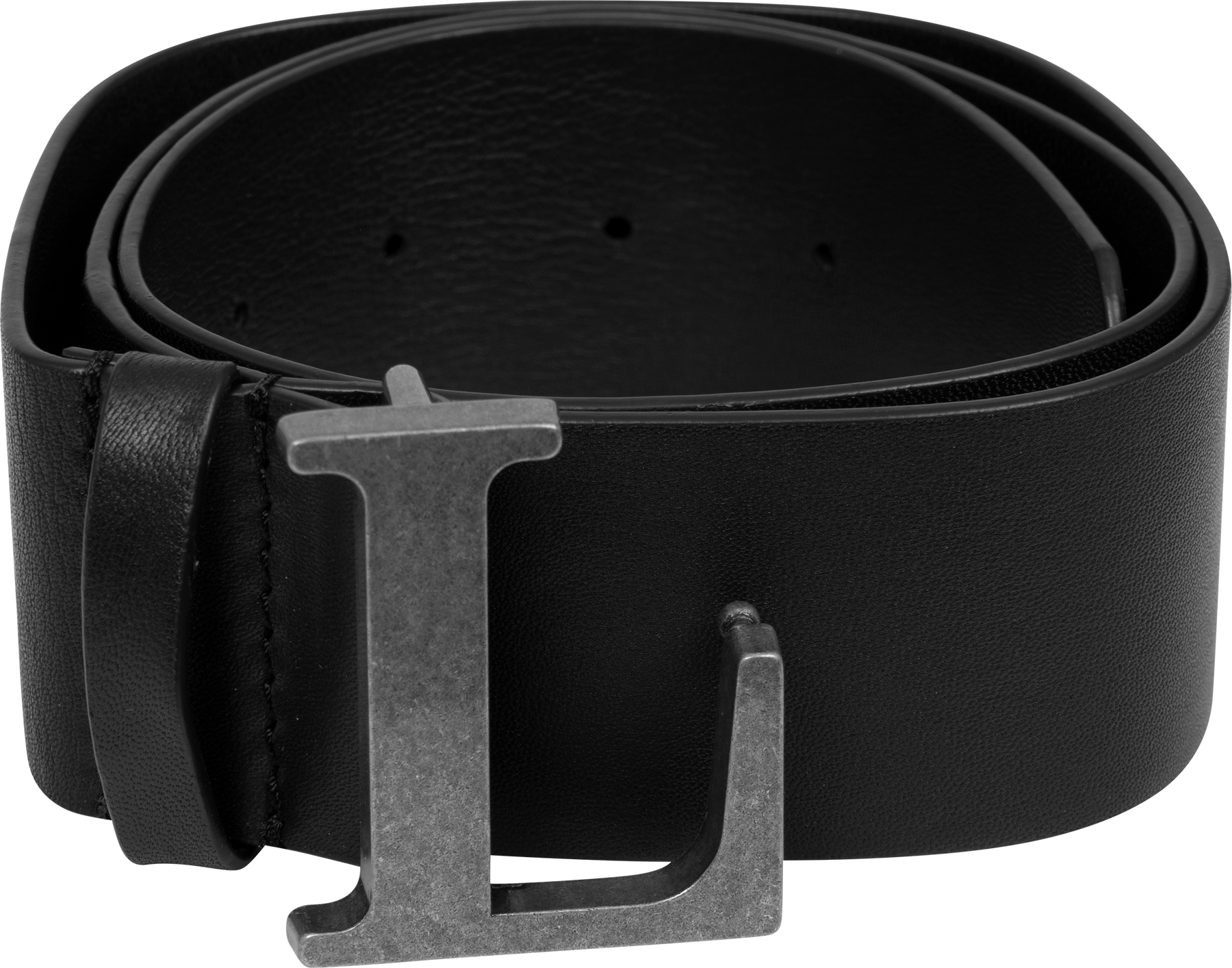L-Belt - Svart/Silver