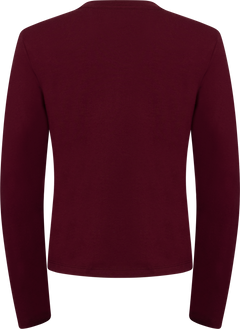 Ls Tee Flannel Pant Set - Zinfandel W Zinfandel Jotted Madras