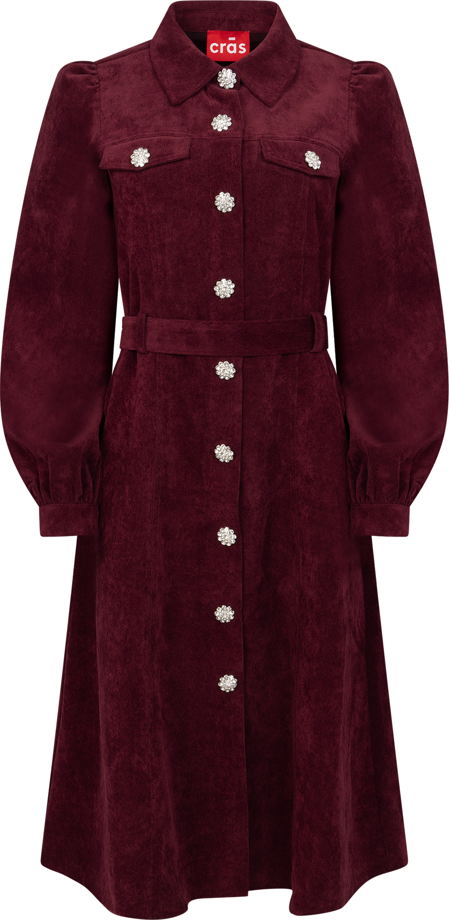 Celine Dress - Cabernet
