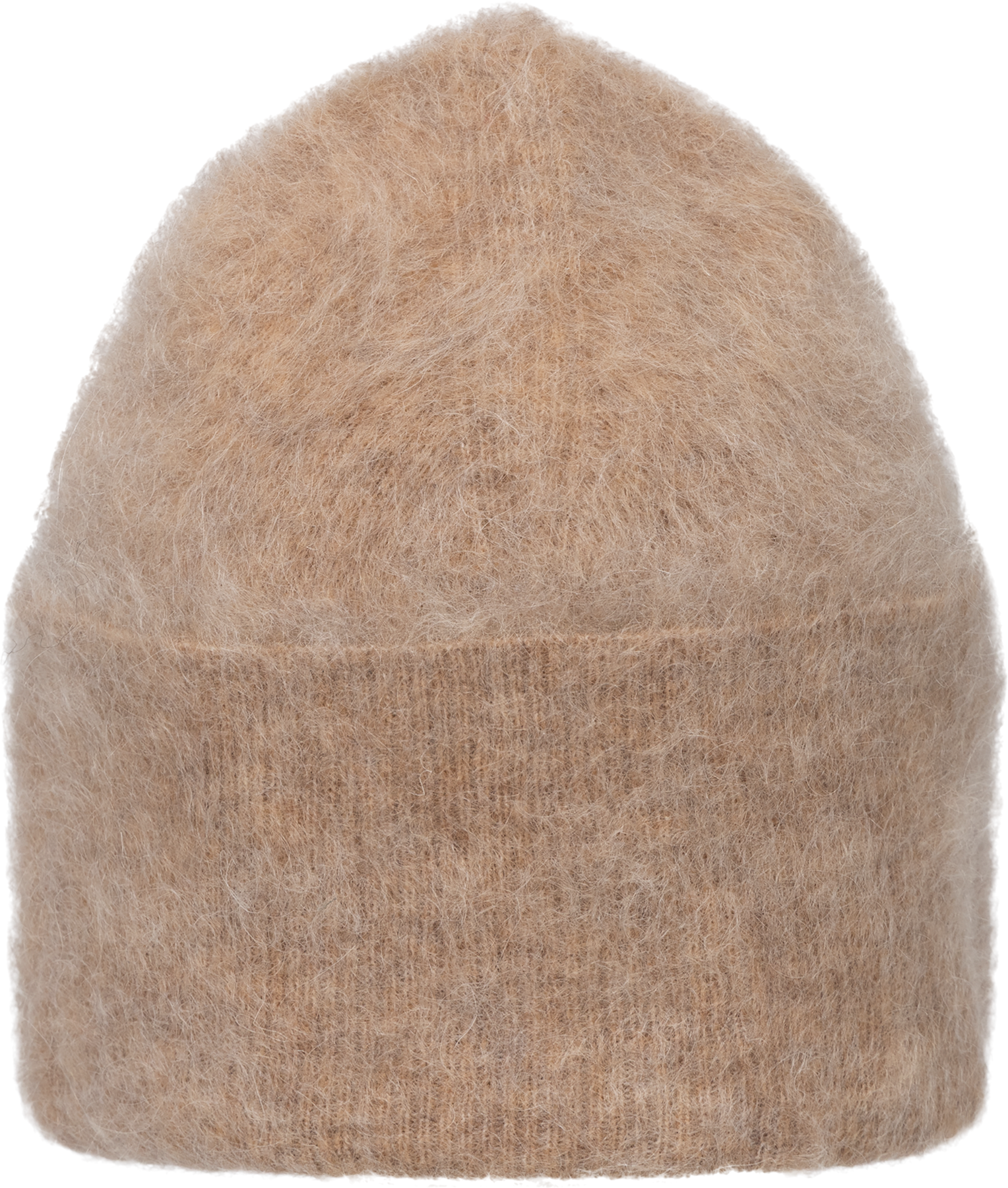 Boxy Beanie - Beige Melange