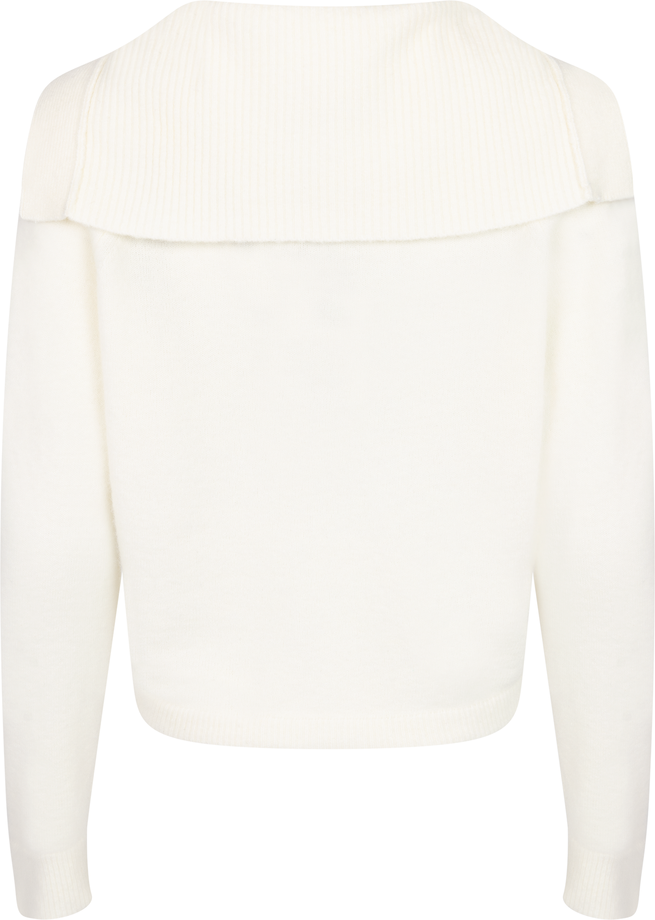 Selina Captain Wool Cardigan - Off White