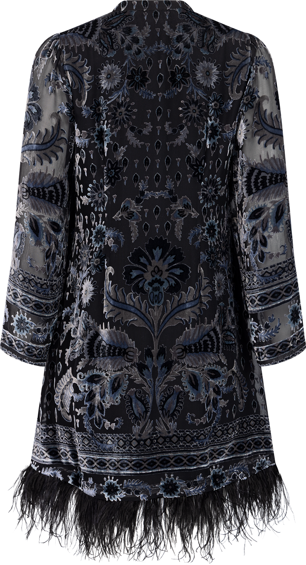 Deborah Dress Silk Blend - Svart