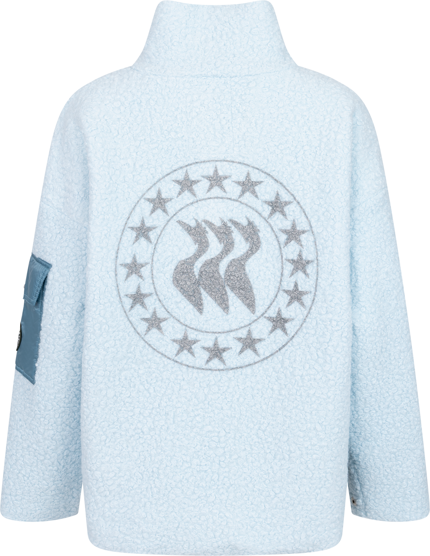 Nini Half Zip - Ljusblå