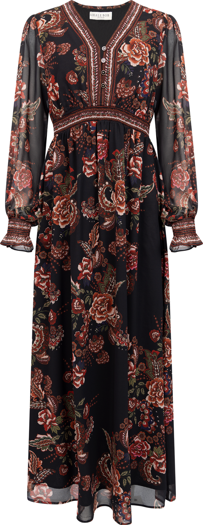 Paytin Dress Long - Black