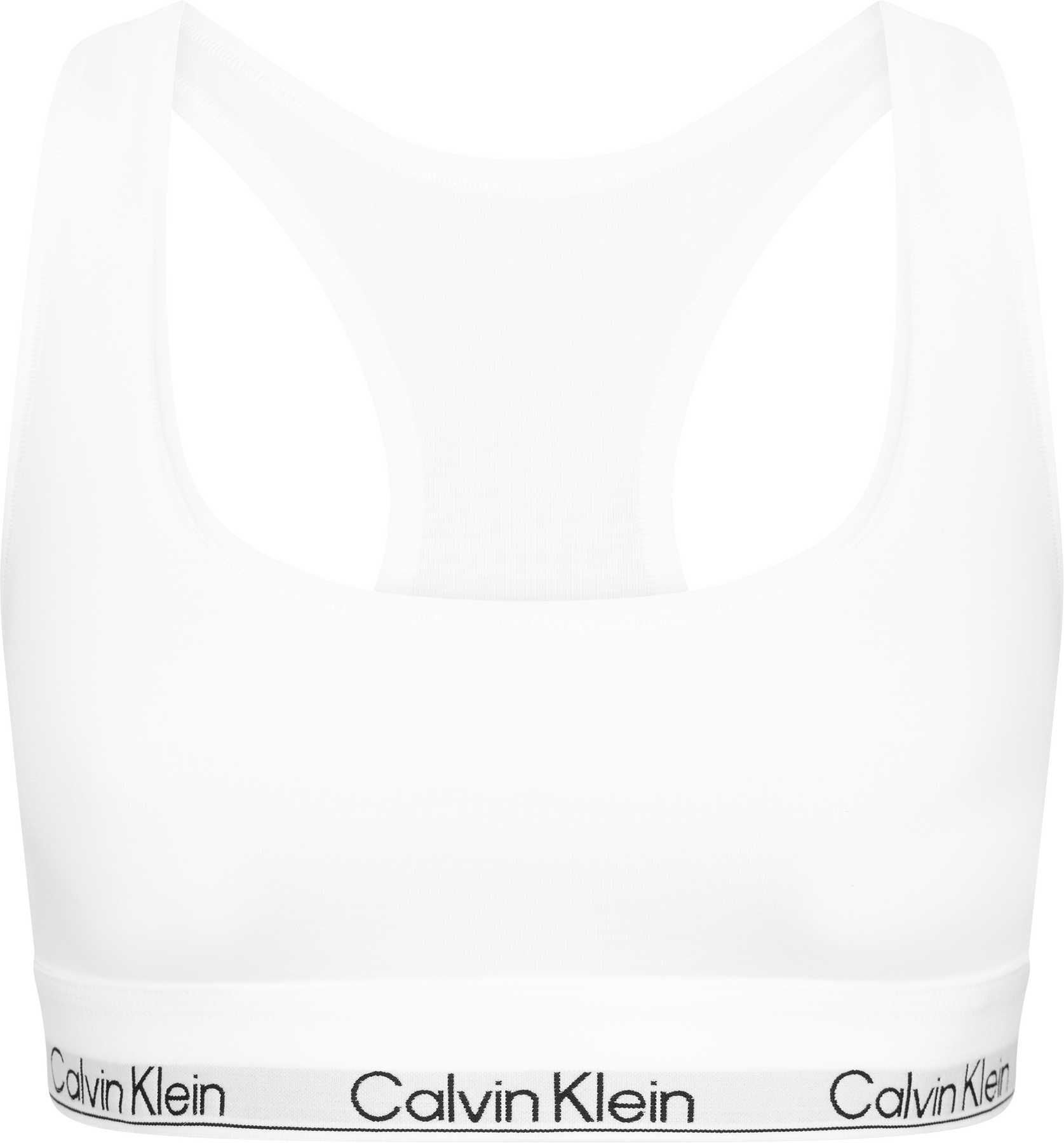Unlined Bralette - Vit