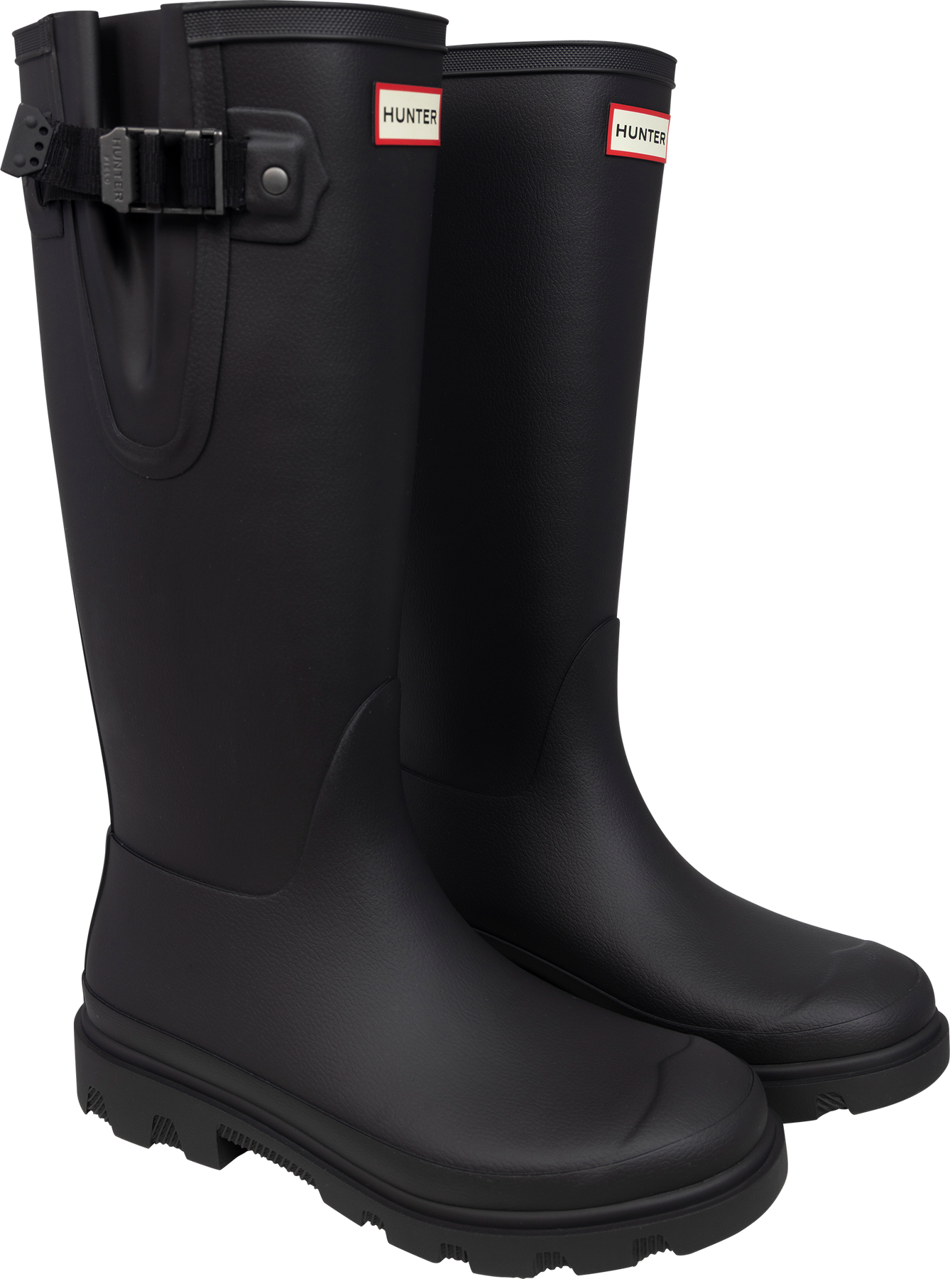 Unisex Downpour Adjustable Boot - Black