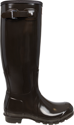Womens Original Tall Gloss Boot - Chocolate Brown