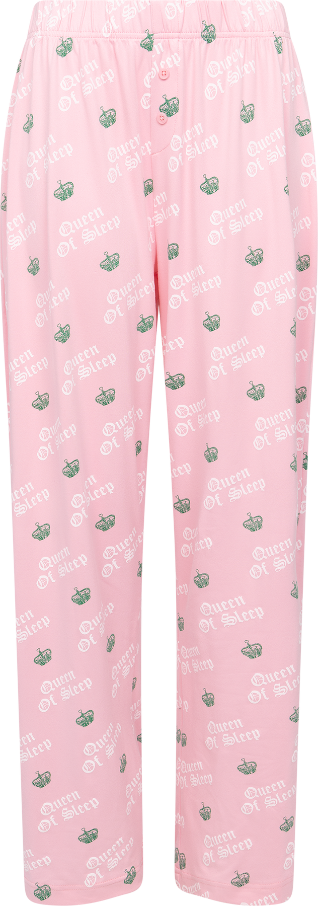 Juicy Couture Queen Of Sleep Ls Pyjama Set - Juicy Pink