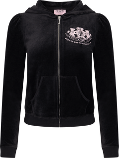 Crest Heritage Robyn Hoodie - Black