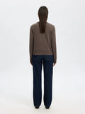 Thea Ls Knit Merino Kofta - Delicioso