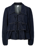 Y.A.S Yascelina Ls Denim Tie Top