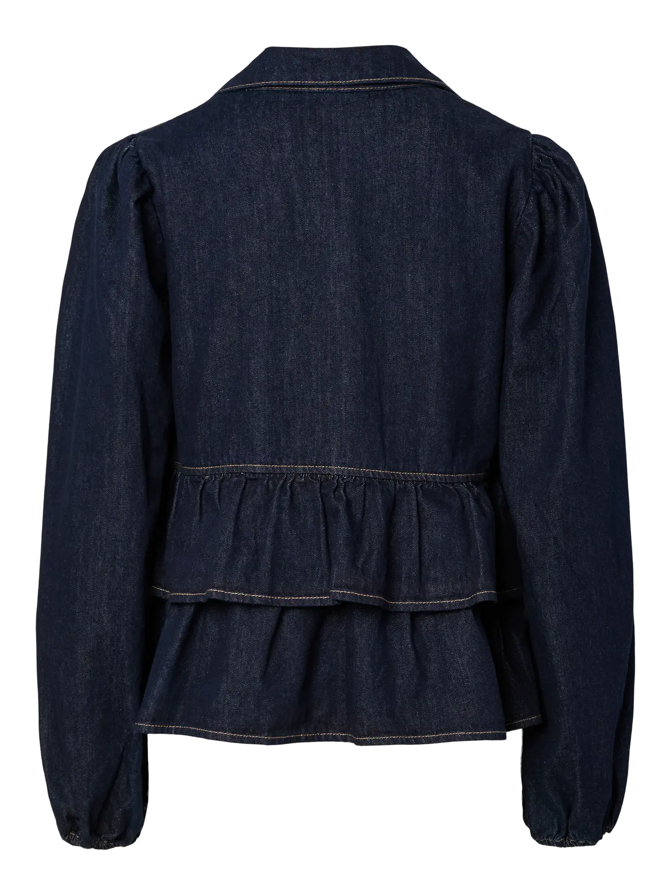 Y.A.S Yascelina Ls Denim Tie Top