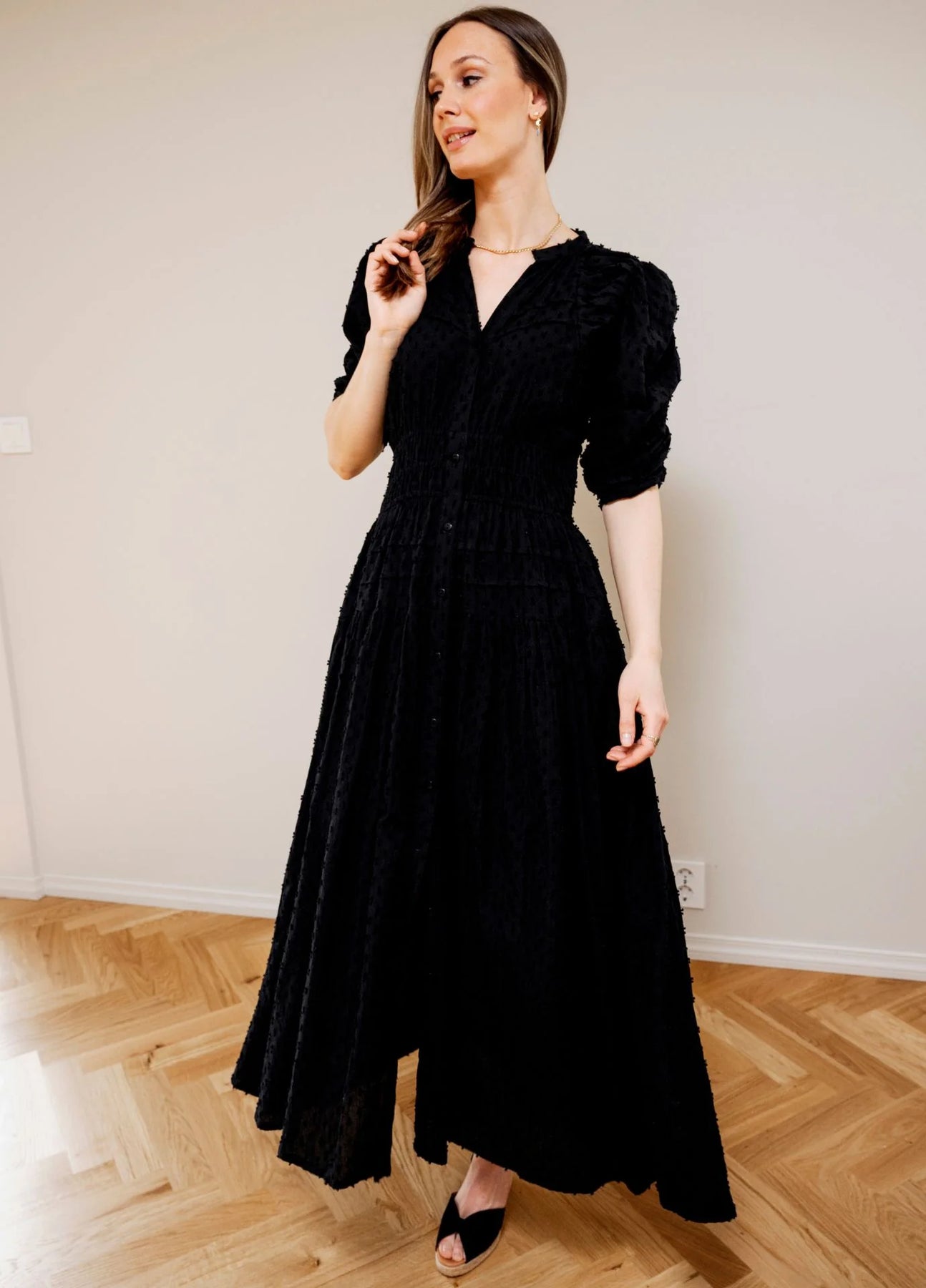 Fabienne Dress - Day Black