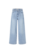 Isolde Solid Pants - Bleach Blue Wash