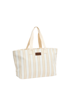 Bang Stripe Tote Bag - Lt. Yellow Stripe
