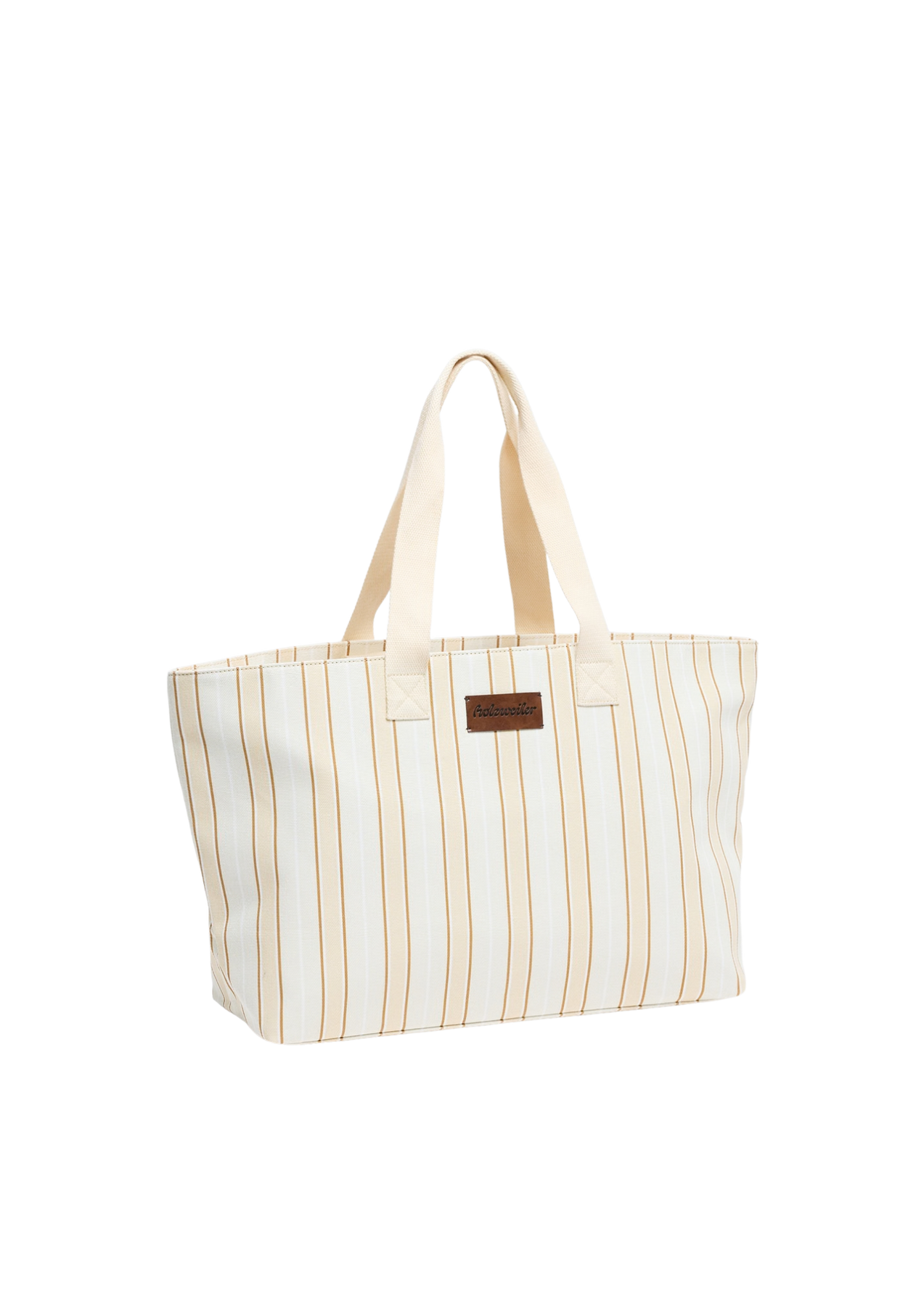 Bang Stripe Tote Bag - Ljusgul
