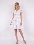 Ramsey Solid Dress - White