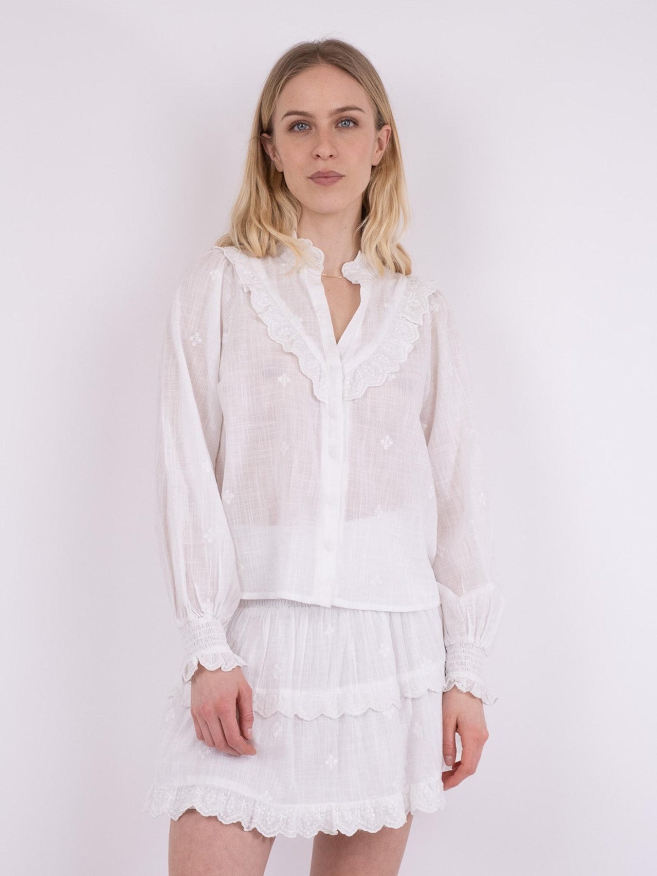 Degas Blouse - White