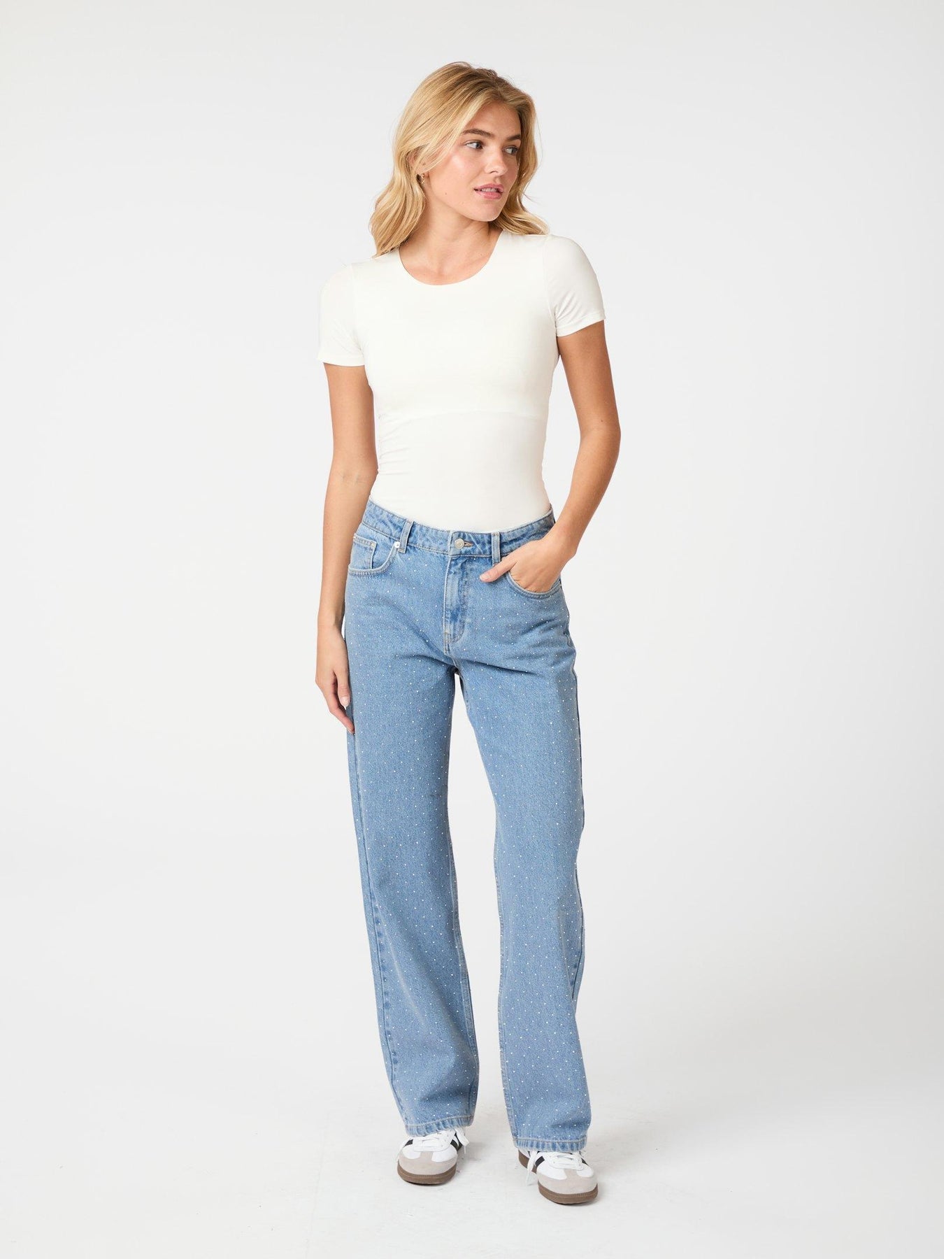 Verna Jersey Tee - Off White