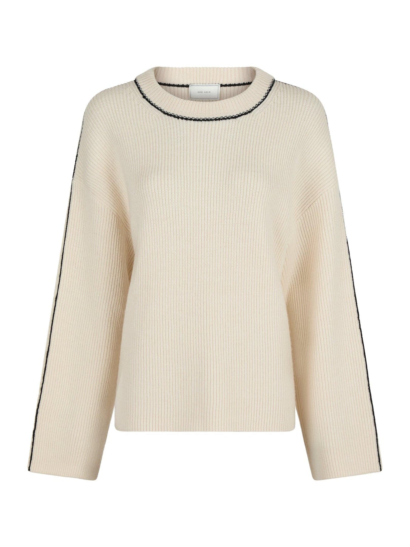 Latte Knit Blouse - Ivory