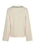 Latte Knit Blouse - Ivory