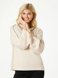 Latte Knit Blouse - Ivory