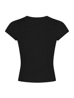Tirra Knit Tee - Black