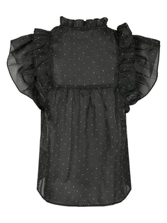 Jayla Bedazzled Top - Black