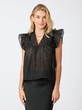 Jayla Bedazzled Top - Black