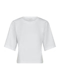 Asha Boxy Tee - Vit