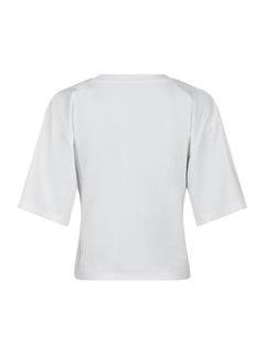 Asha Boxy Tee - White