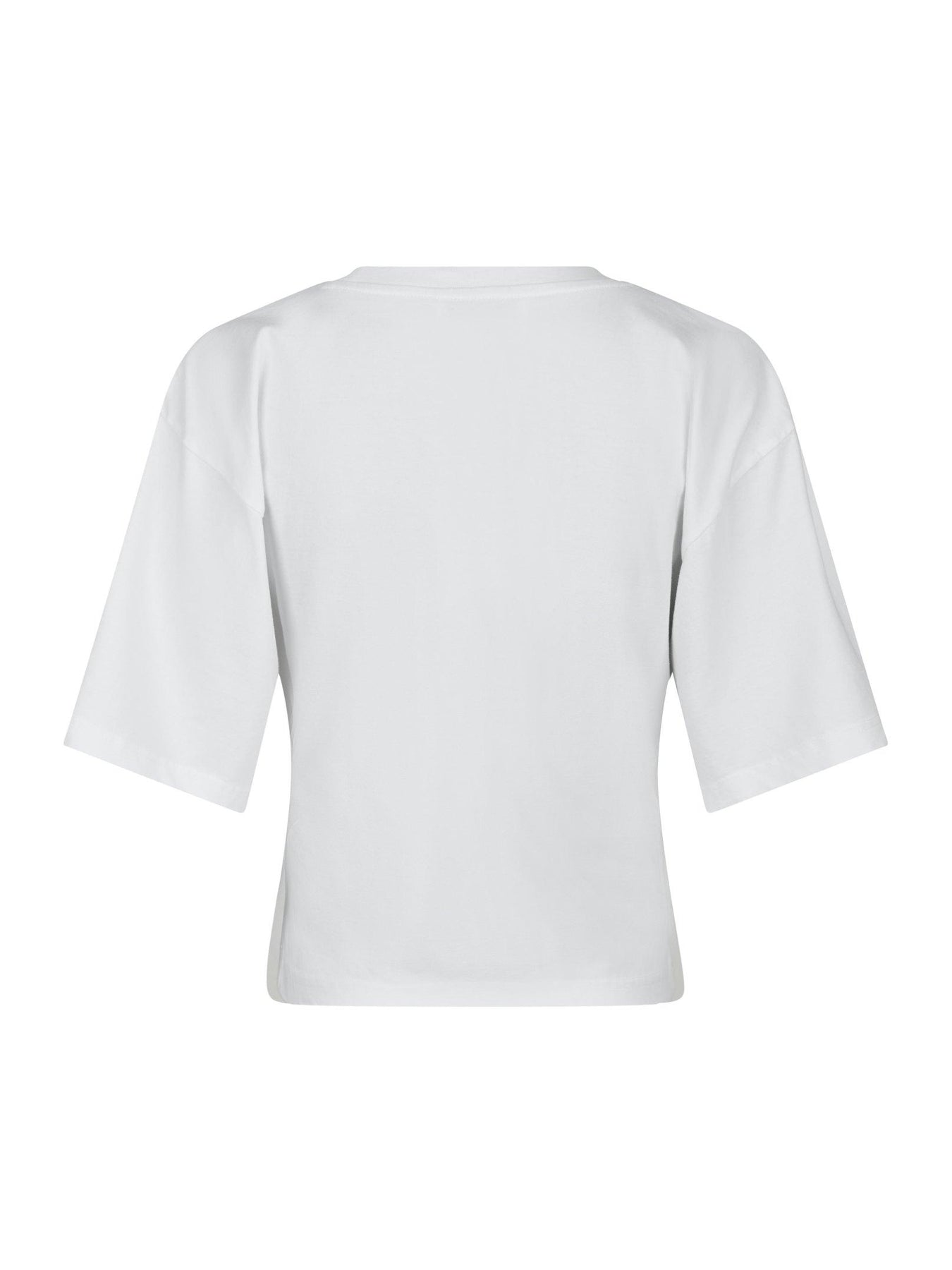 Asha Boxy Tee - Vit