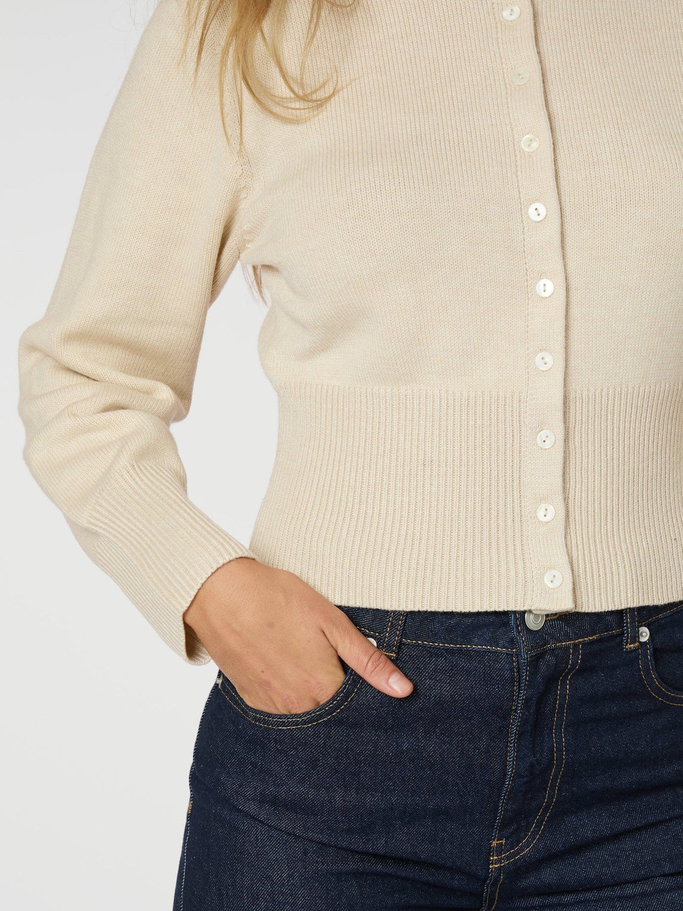 Laguna Knit Cardigan - Ivory