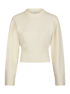 Palli Clean Knit Blouse - Ivory
