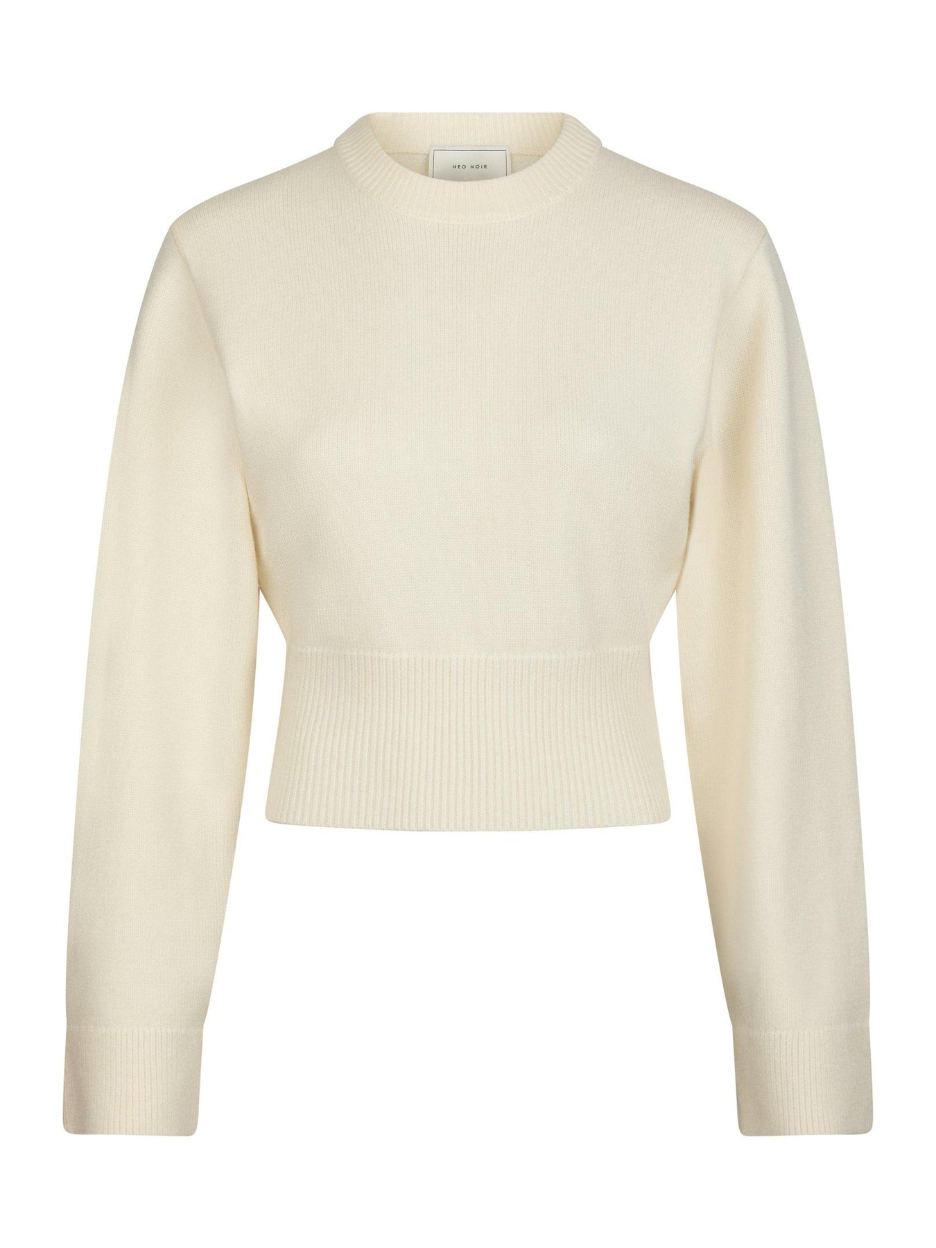 Neo Noir Palli Clean Knit Blouse - Ivory