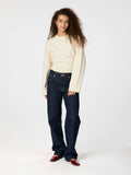 Neo Noir Palli Clean Knit Blouse - Ivory