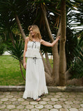 Emberly Crepe Top - Creme