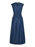 Esmy Denim Dress - Blue
