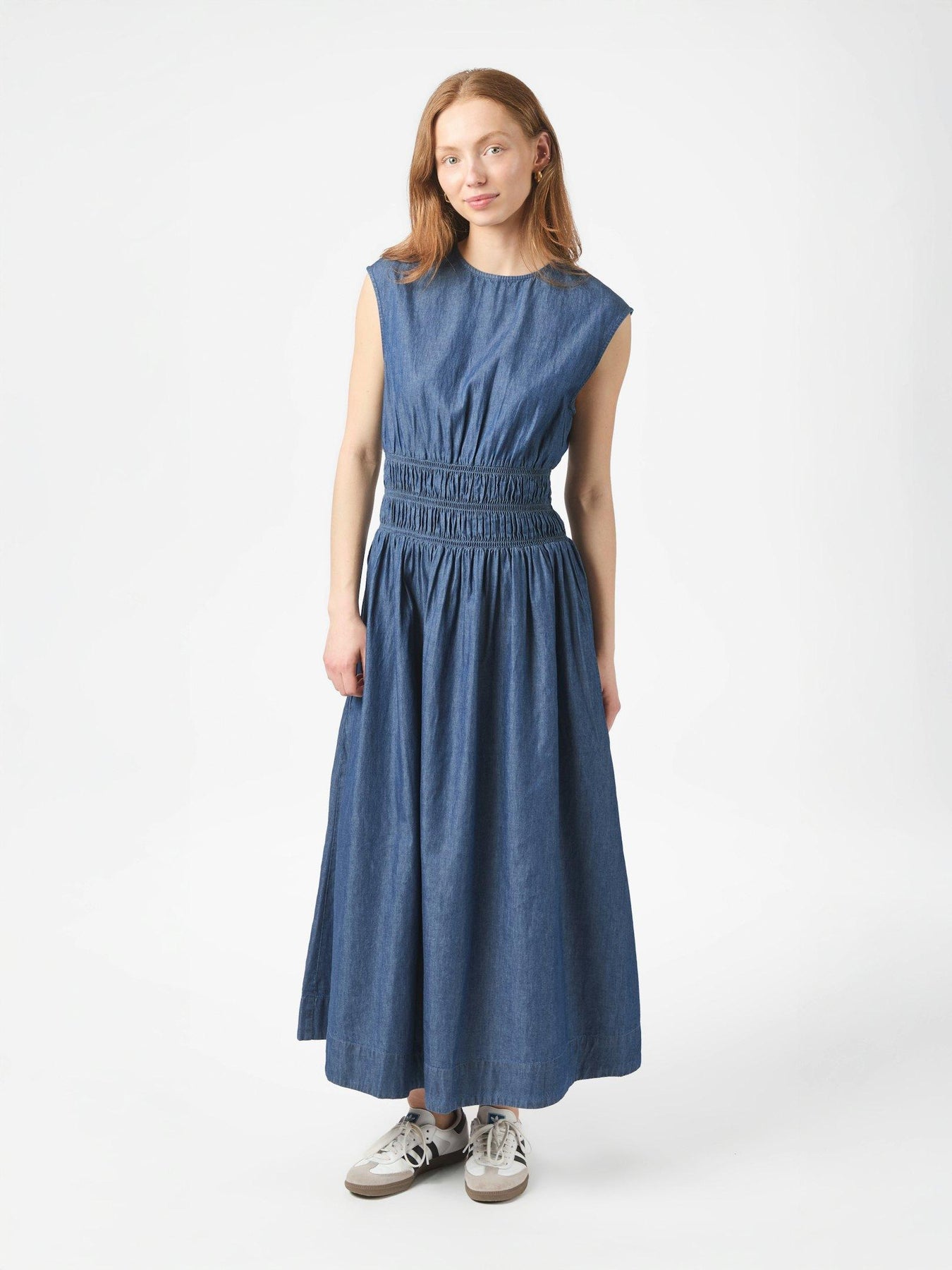 Esmy Denim Dress - Blue