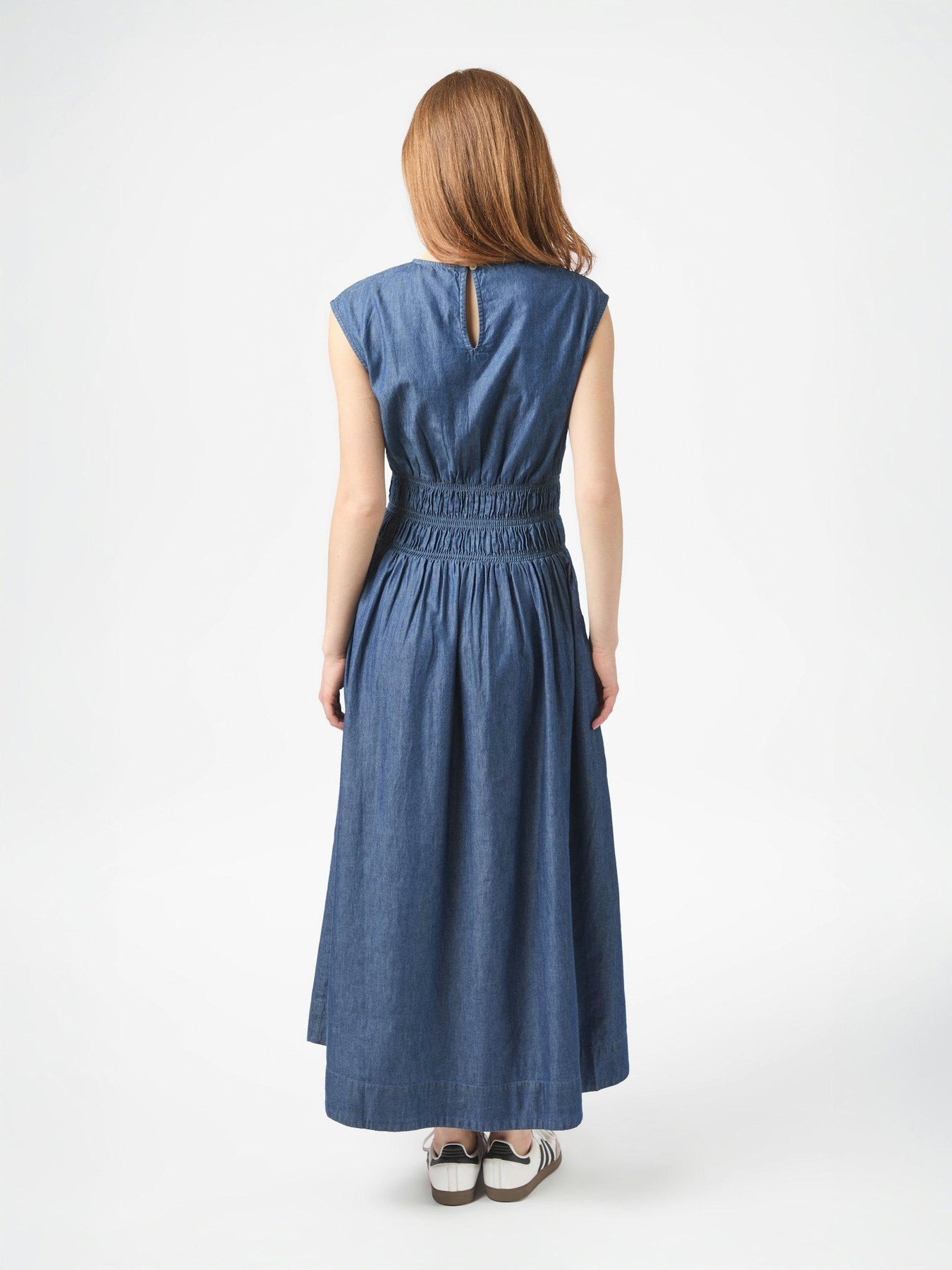 Esmy Denim Dress - Blue