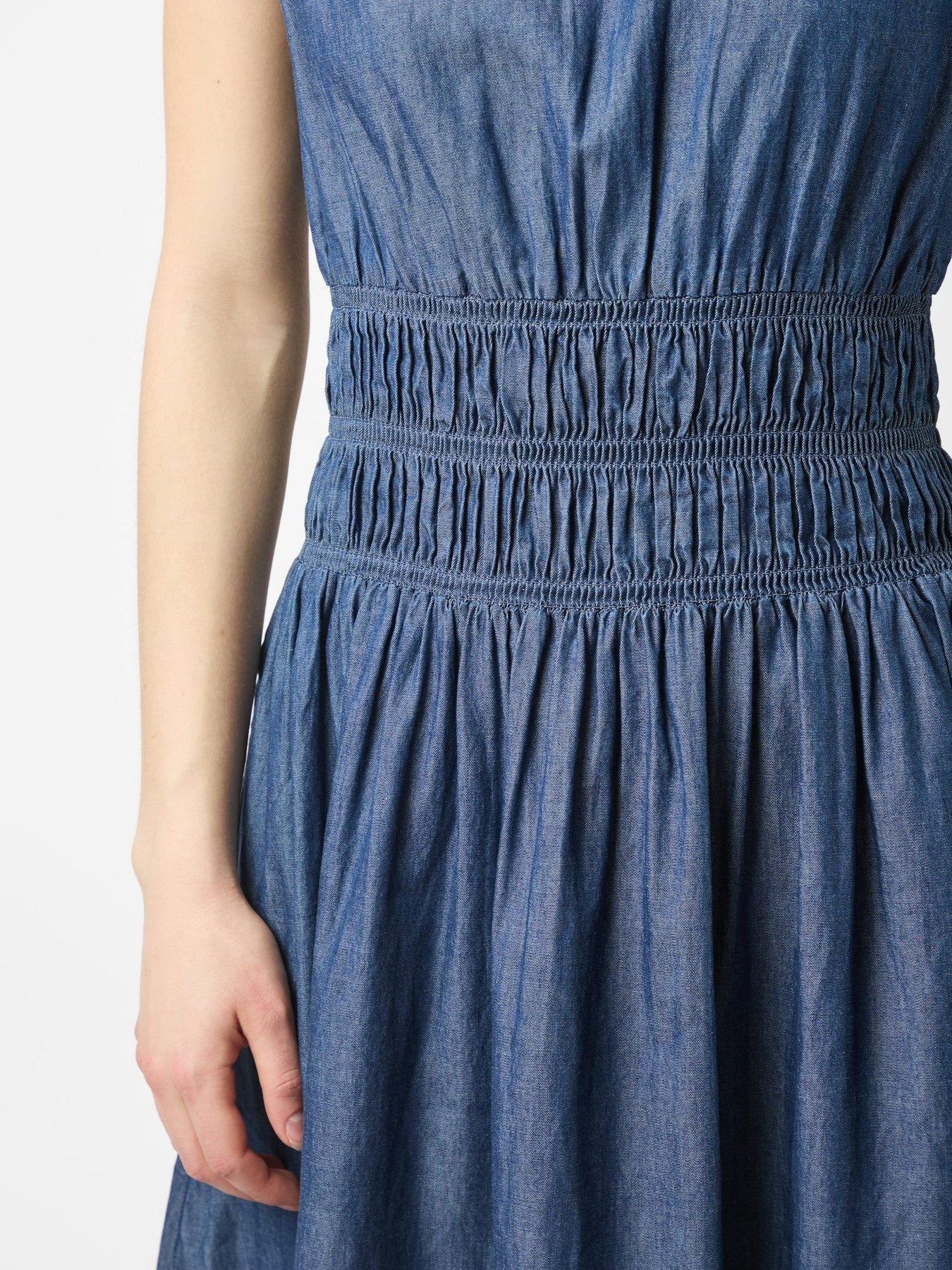 Esmy Denim Dress - Blue
