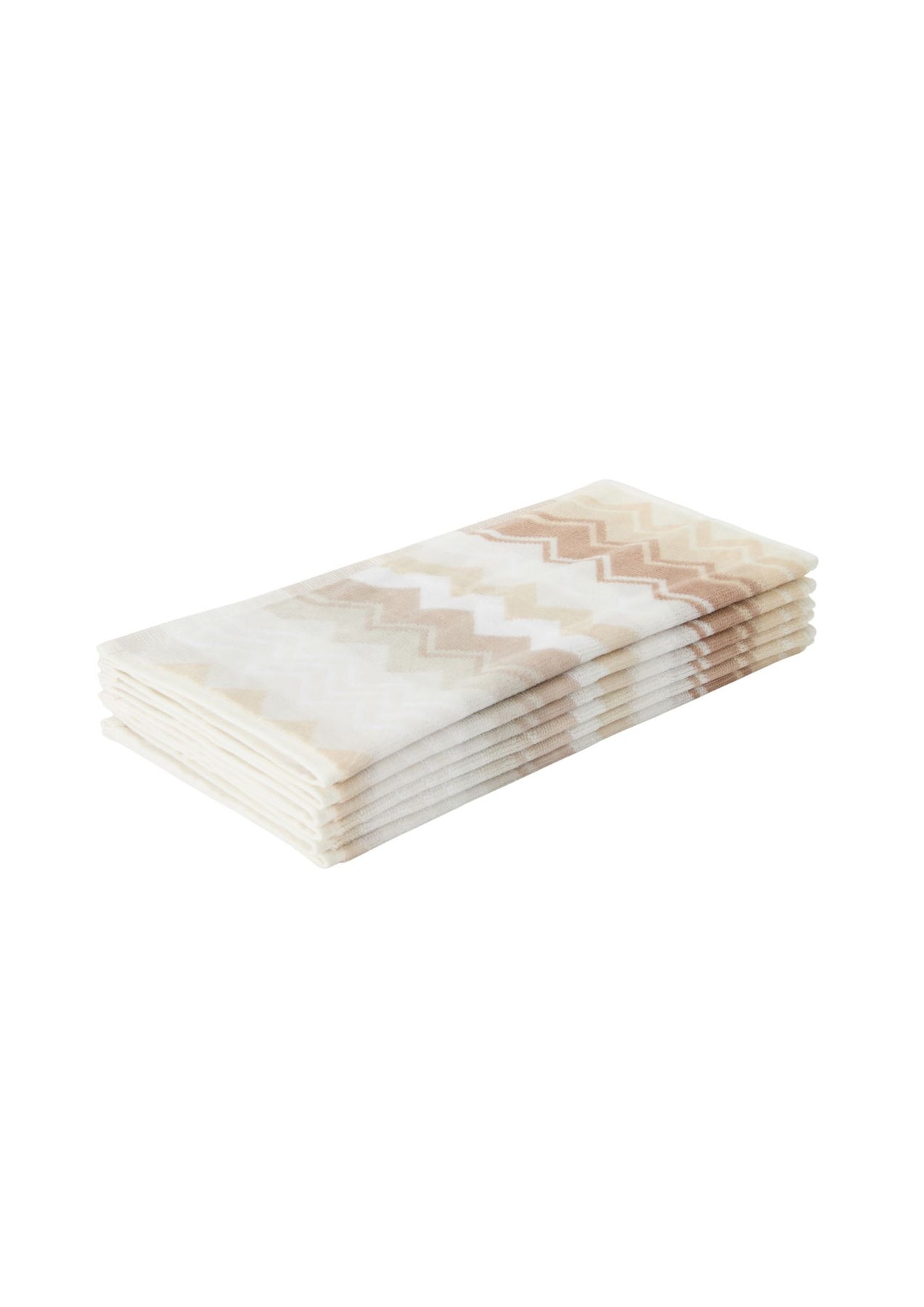 Giacomo Ansiktshanddukar 6-pack - Natural