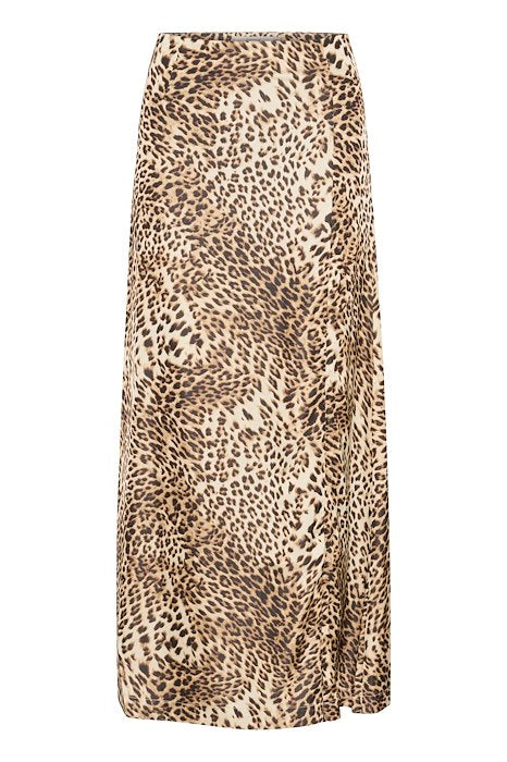 GZleelo P HW Kjol - Light Leopard