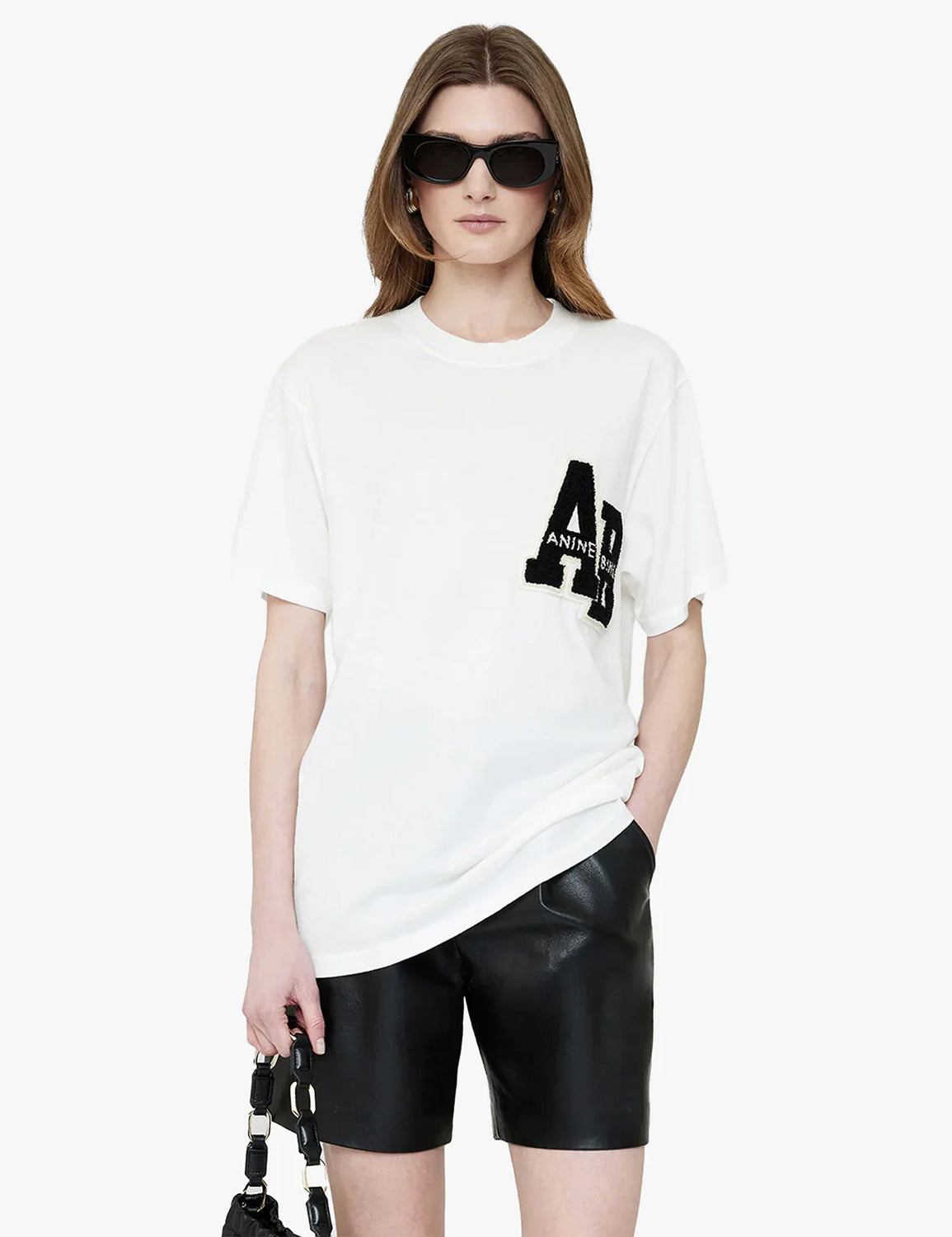 Lili Tee Letterman - Off White