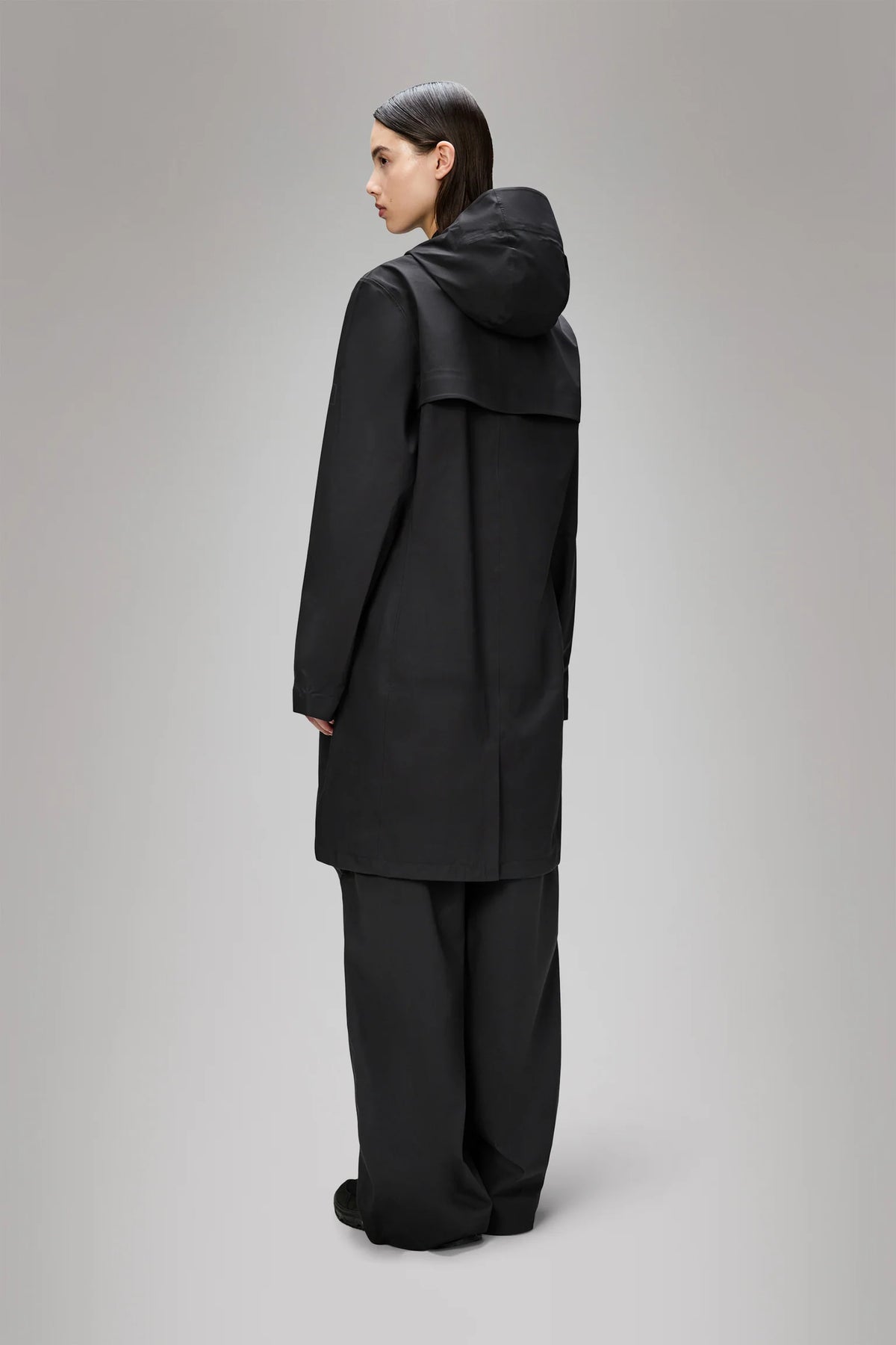 Suva Hardshell Long W Jacket W3 - Svart