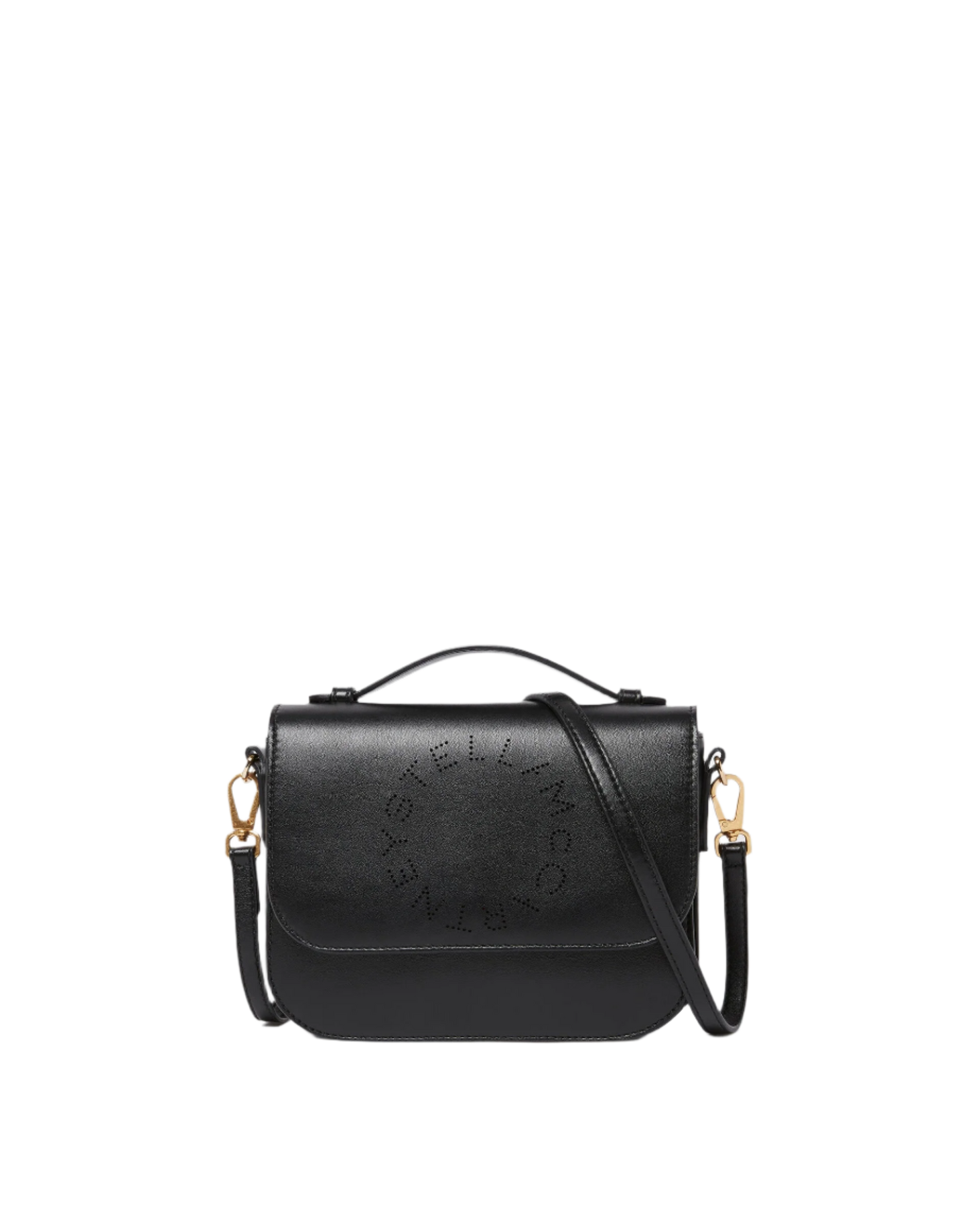 Logo Messenger Crossbody Bag - Svart