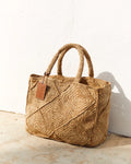 Sunset Bag Large - Tan Crochet