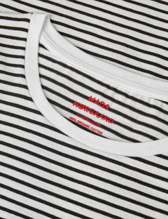 Organic Jersey Teasy Tee FAV - White/Black