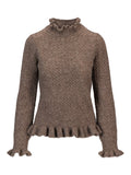 Vienna Alpaca Sweater - Walnut