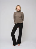 Vienna Alpaca Sweater - Walnut